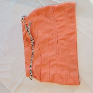 Charlotte Russe Vintage 90's Size XLarge Orange Mini Skirt